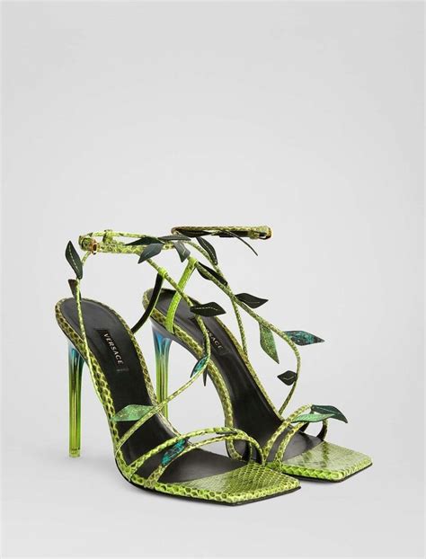 versace antheia leaf sandals.|Versace Sandals for Women .